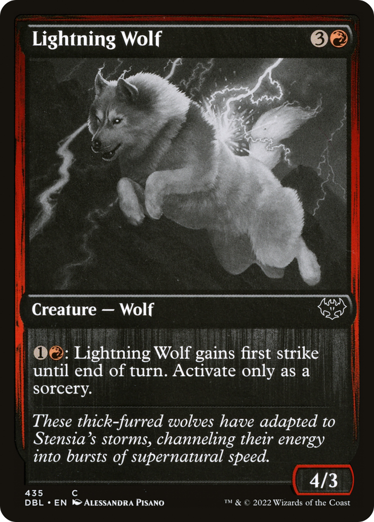 Lightning Wolf (DBL-435) [Innistrad: Double Feature]