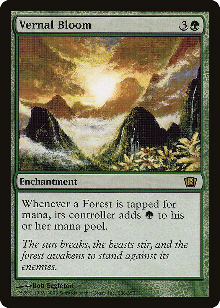 Vernal Bloom (8ED-286) [8th Edition] Foil