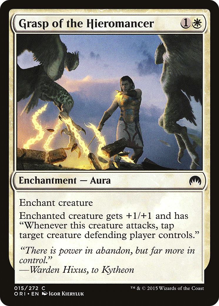 Grasp of the Hieromancer (ORI-015) [Magic Origins] Foil