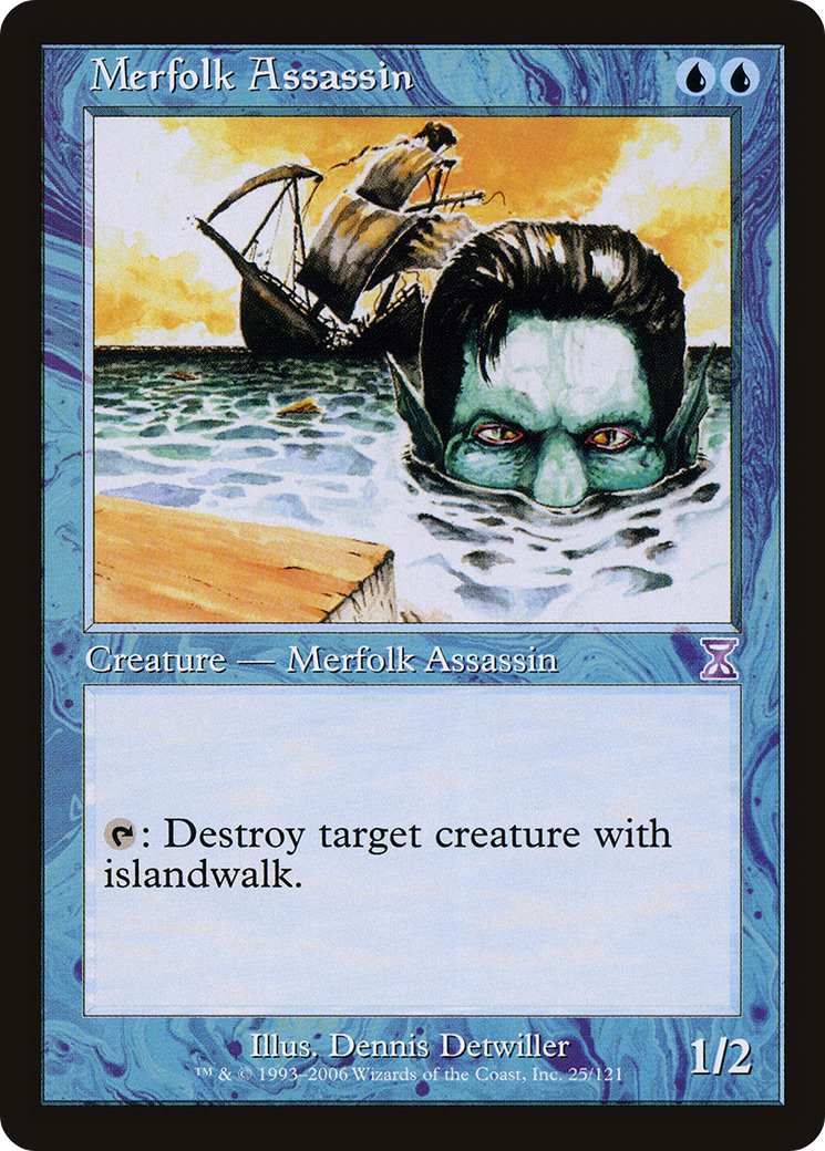Merfolk Assassin (TSB-025) [Time Spiral Timeshifted]