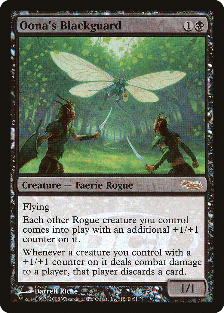 Oona's Blackguard (WPN-015) [DCI Promos] Foil
