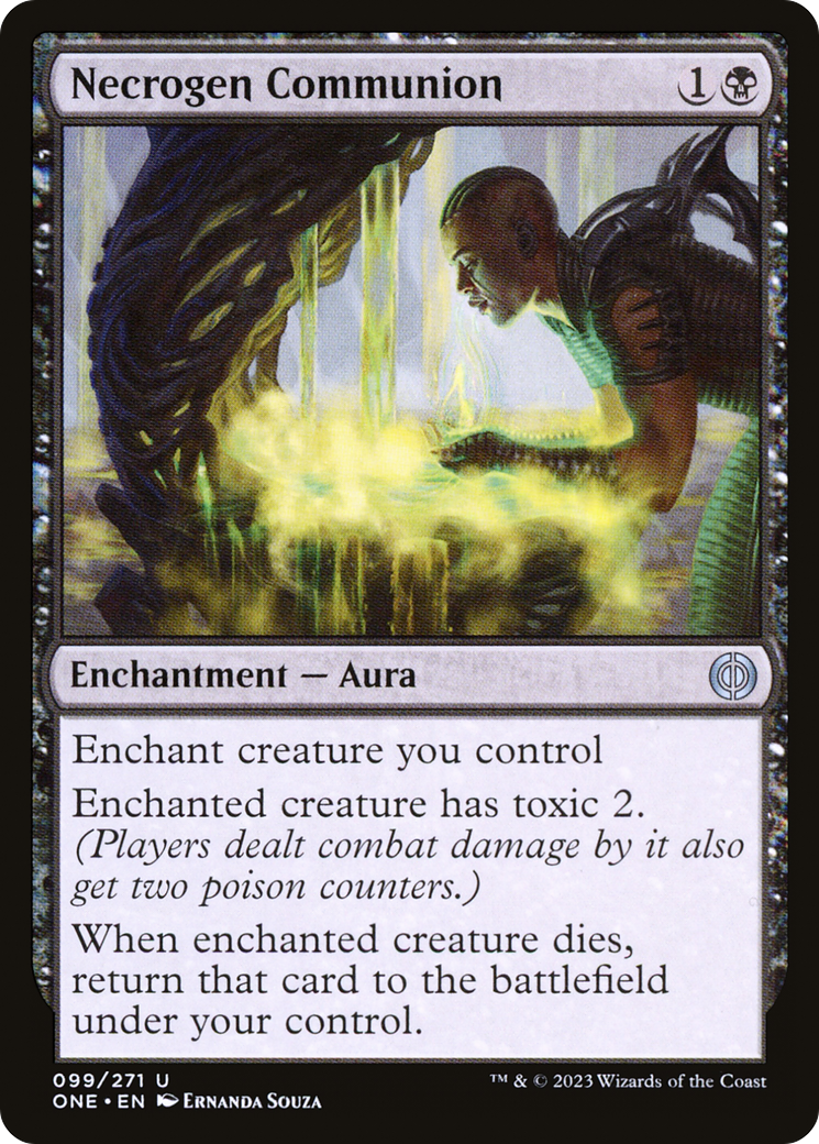 Necrogen Communion (ONE-099) [Phyrexia: All Will Be One] Foil