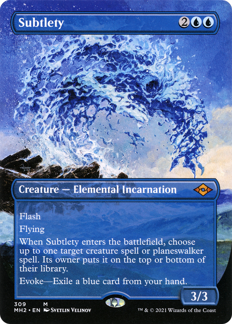 Subtlety (Borderless) (MH2-309) [Modern Horizons 2]