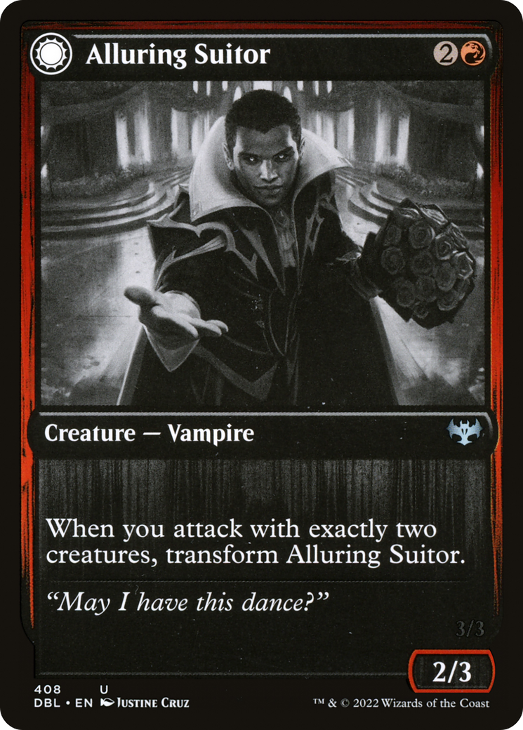Alluring Suitor (DBL-408) [Innistrad: Double Feature]