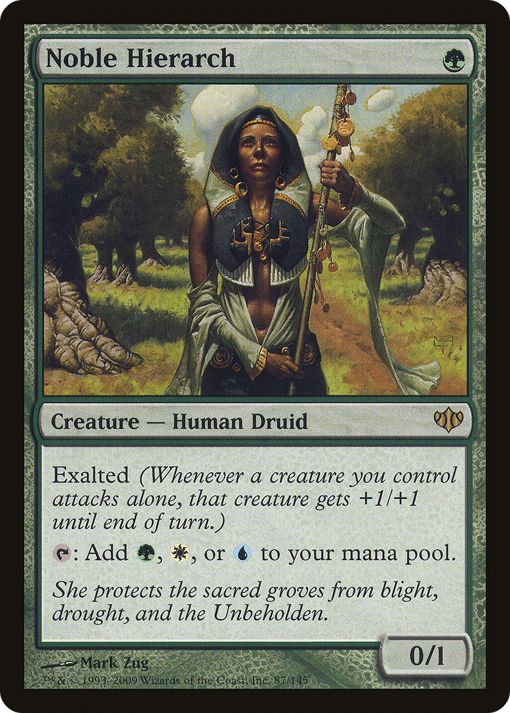 Noble Hierarch (CON-087) [Conflux] Foil