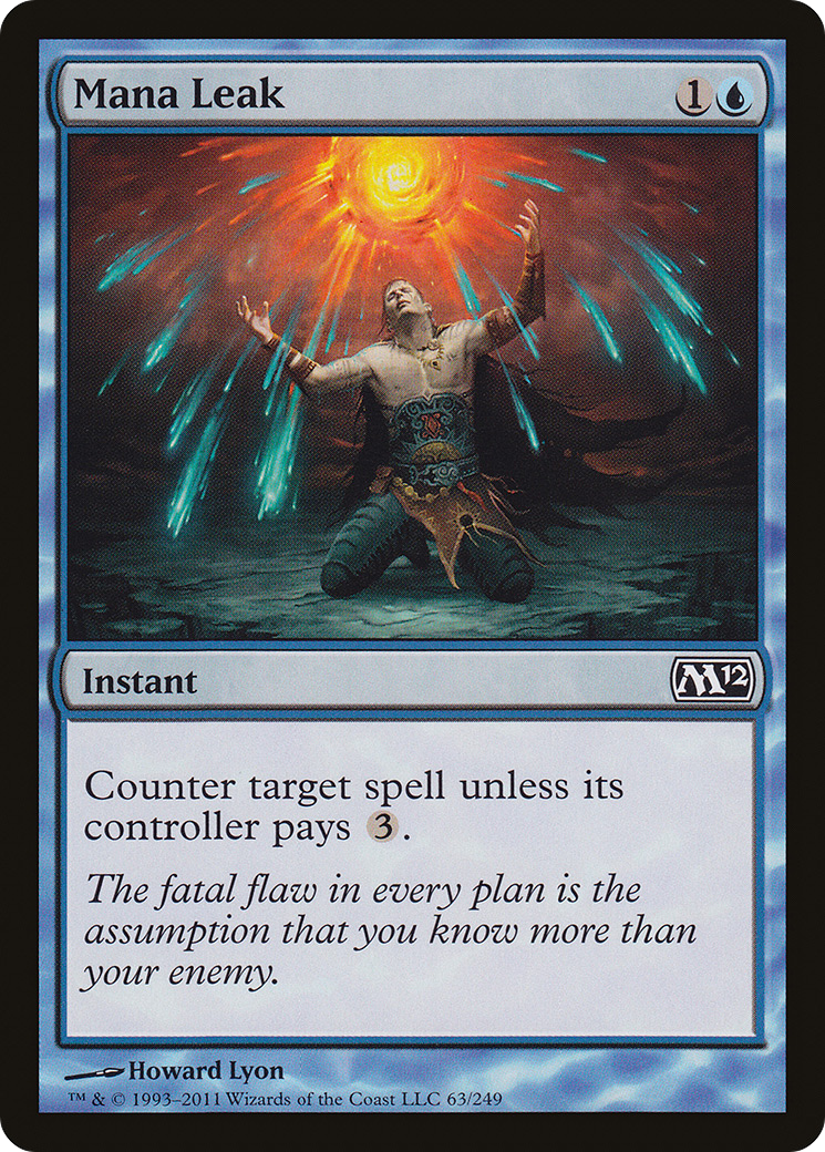 Mana Leak (M12-063) [Magic 2012] Foil