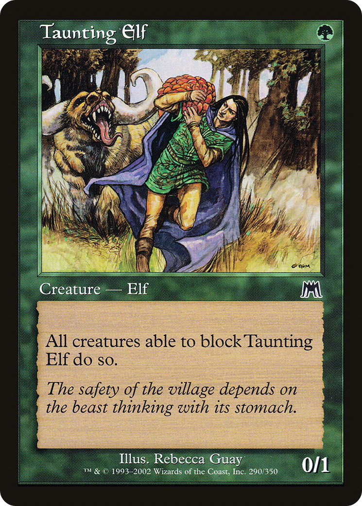 Taunting Elf (ONS-290) [Onslaught]