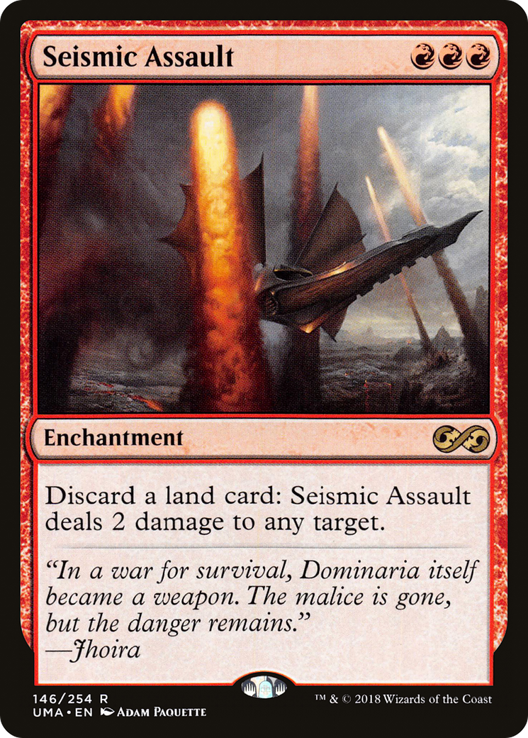 Seismic Assault (UMA-146) [Ultimate Masters] Foil