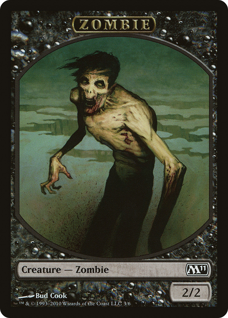 Zombie Token (M11-003) [Magic 2011 Tokens]