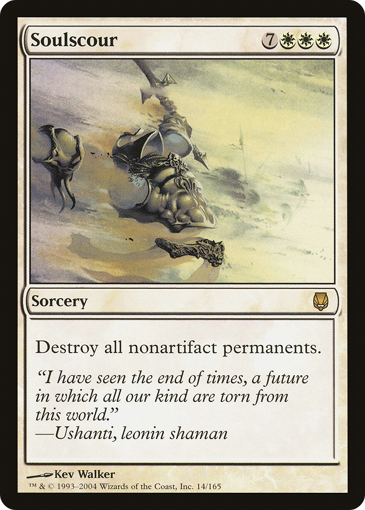 Soulscour (DST-014) [Darksteel] Foil