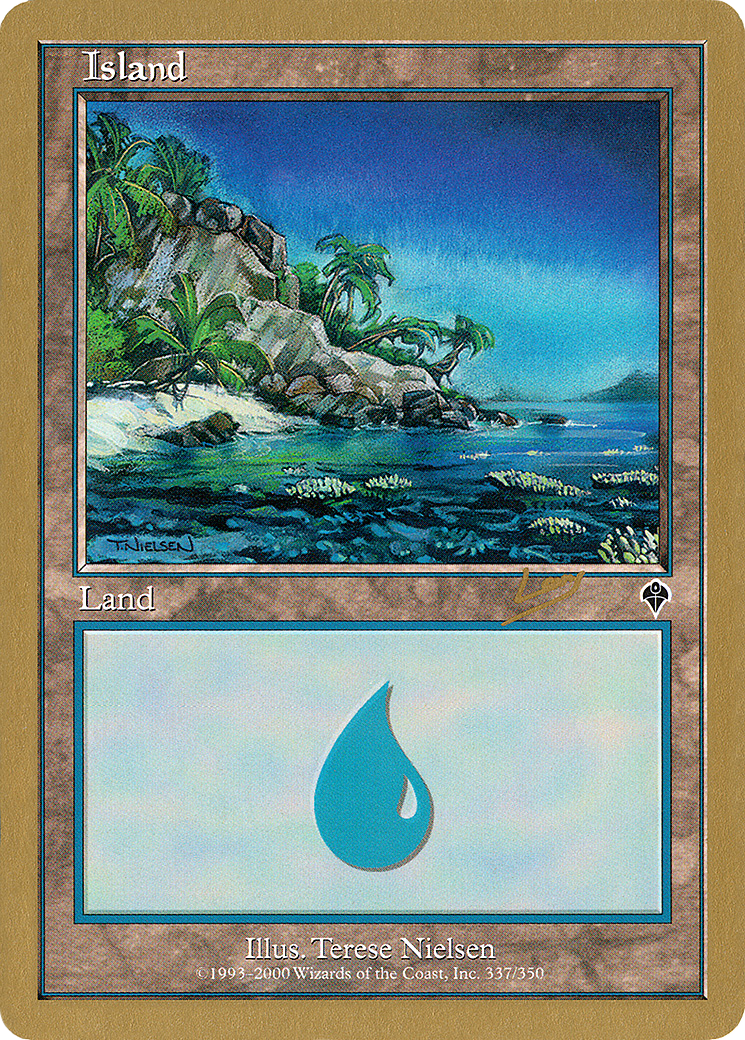 Island (337) - 2002 Raphael Levy (INV) [World Championship Decks 2002]