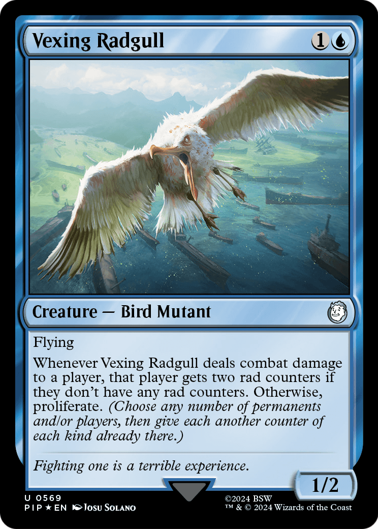 Vexing Radgull (Surge Foil) (PIP-569) [Fallout] Foil