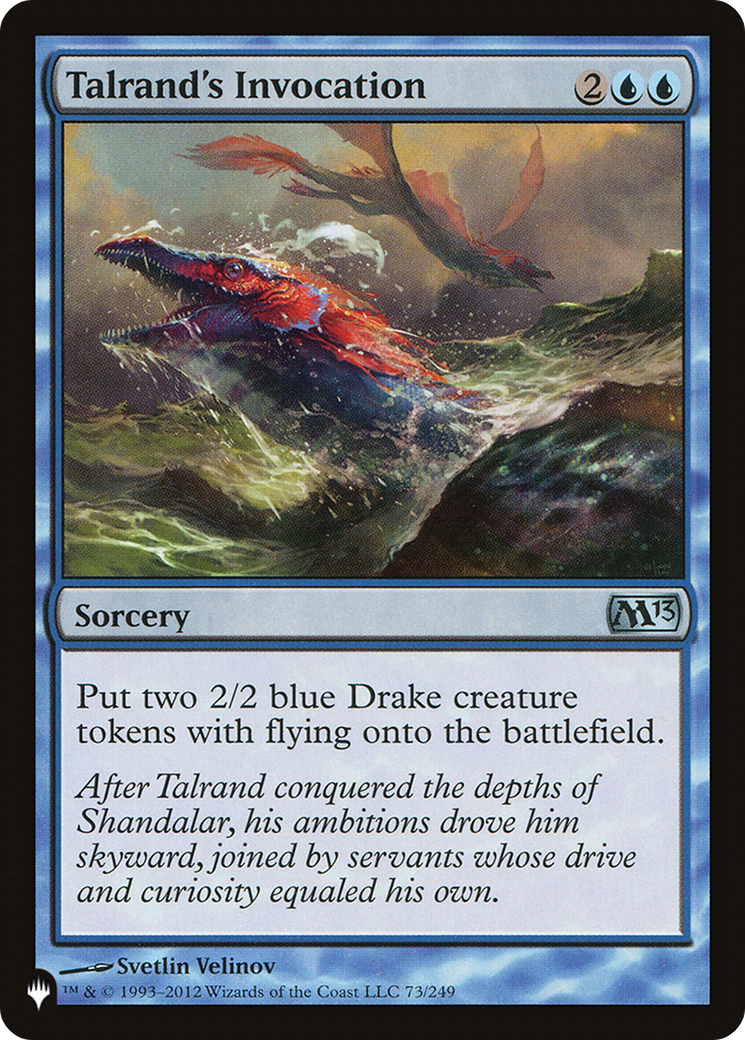 Talrand's Invocation (LIST-73/249) [The List]
