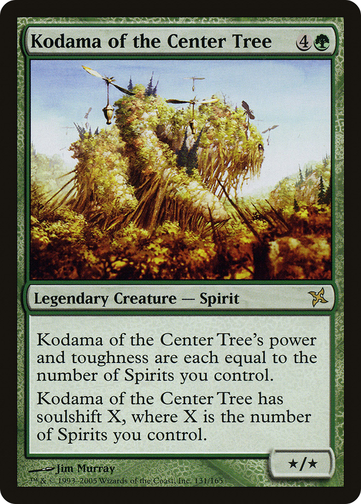 Kodama of the Center Tree (BOK-131) [Betrayers of Kamigawa]
