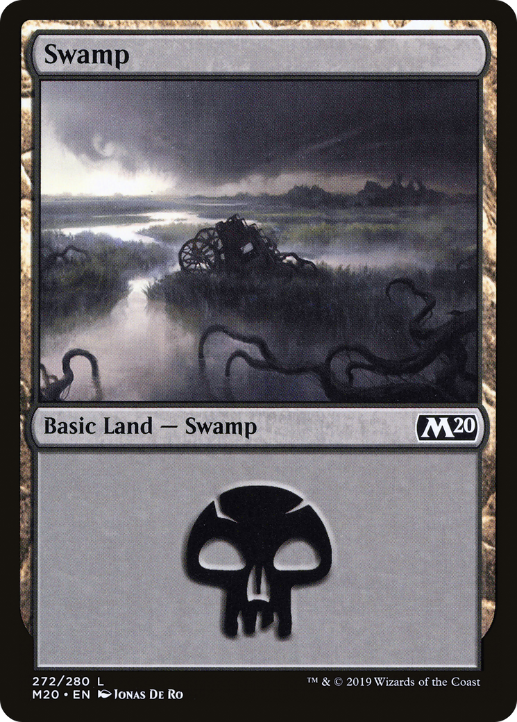 Swamp (M20-272) [Core Set 2020] Foil