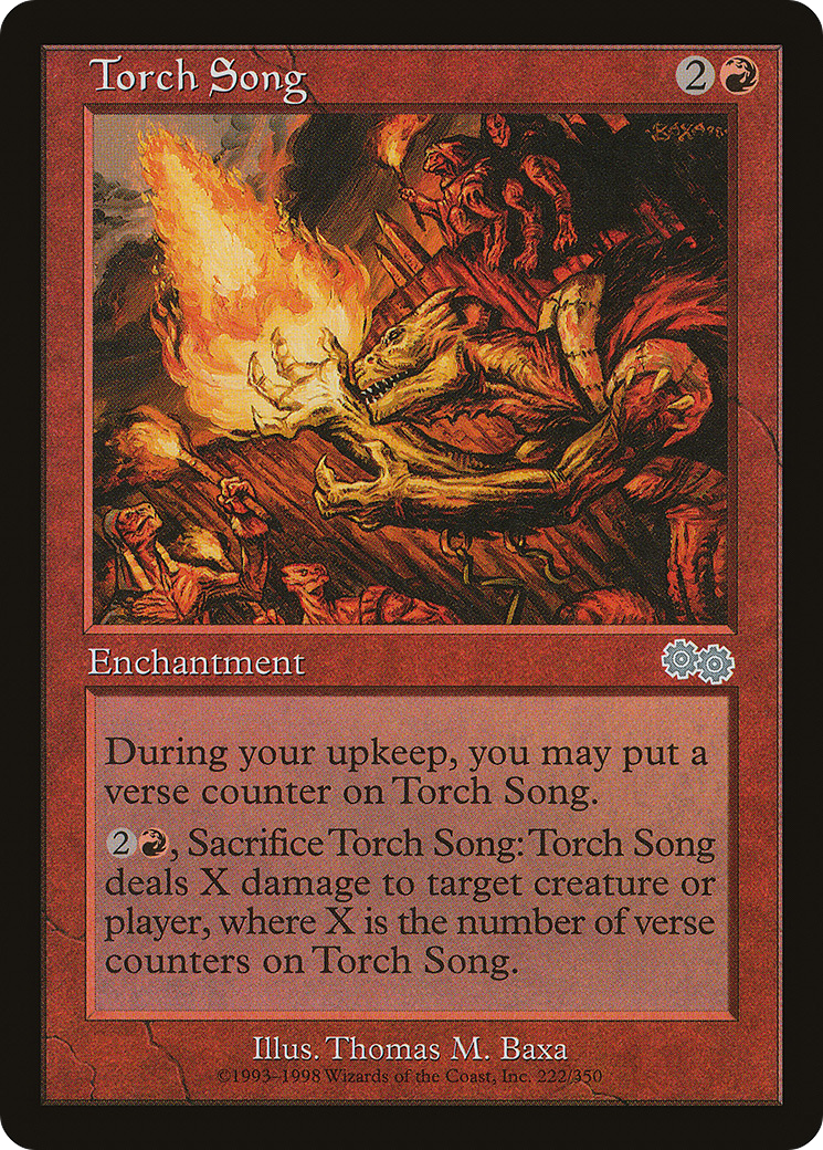 Torch Song (USG-222) [Urza's Saga]