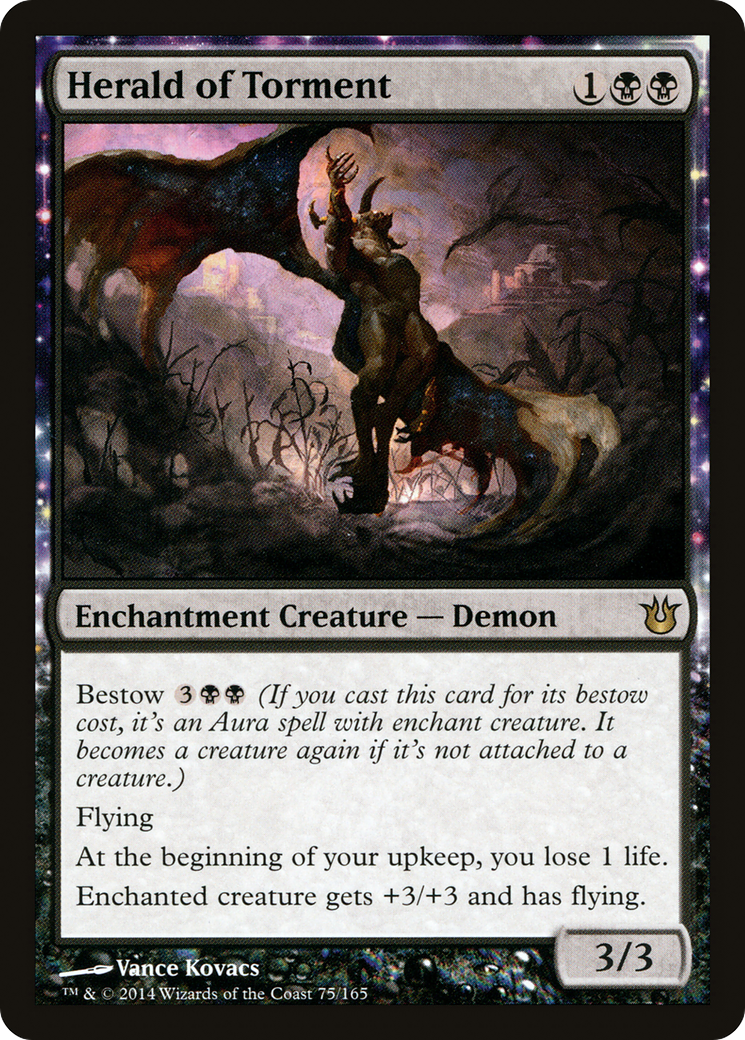 Herald of Torment (BNG-075) [Born of the Gods] Foil