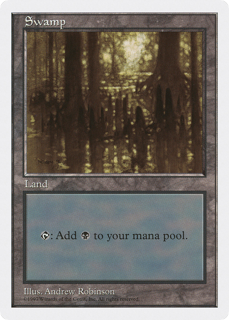 Swamp (5ED-438) [Fifth Edition]