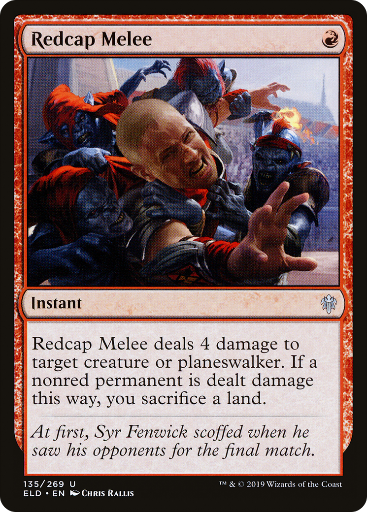 Redcap Melee (ELD-135) [Throne of Eldraine] Foil