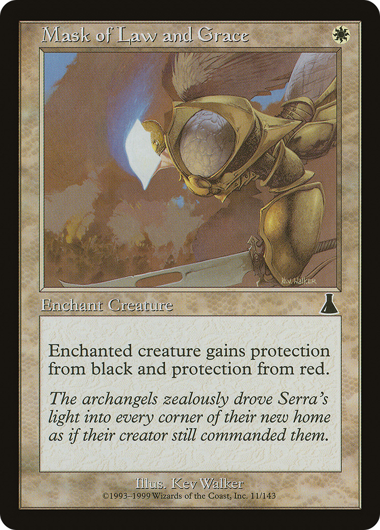 Mask of Law and Grace (UDS-011) [Urza's Destiny]