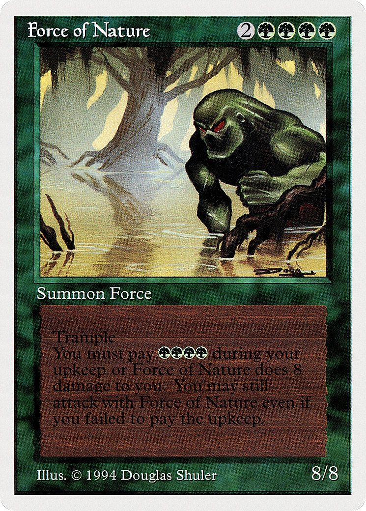 Force of Nature (SUM-196) [Summer Magic / Edgar]