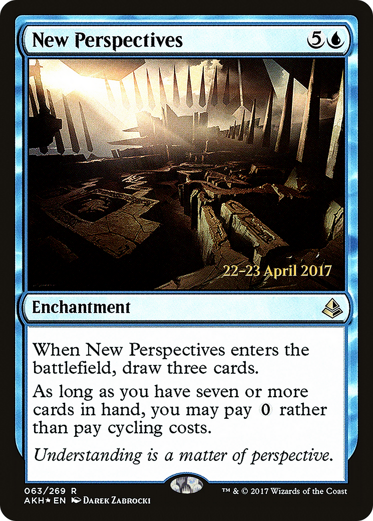 New Perspectives (PRE-063) [Amonkhet Promos] Foil