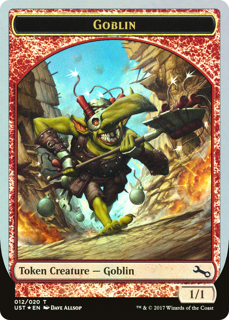 Goblin Token (UST-012) [Unstable Tokens] Foil