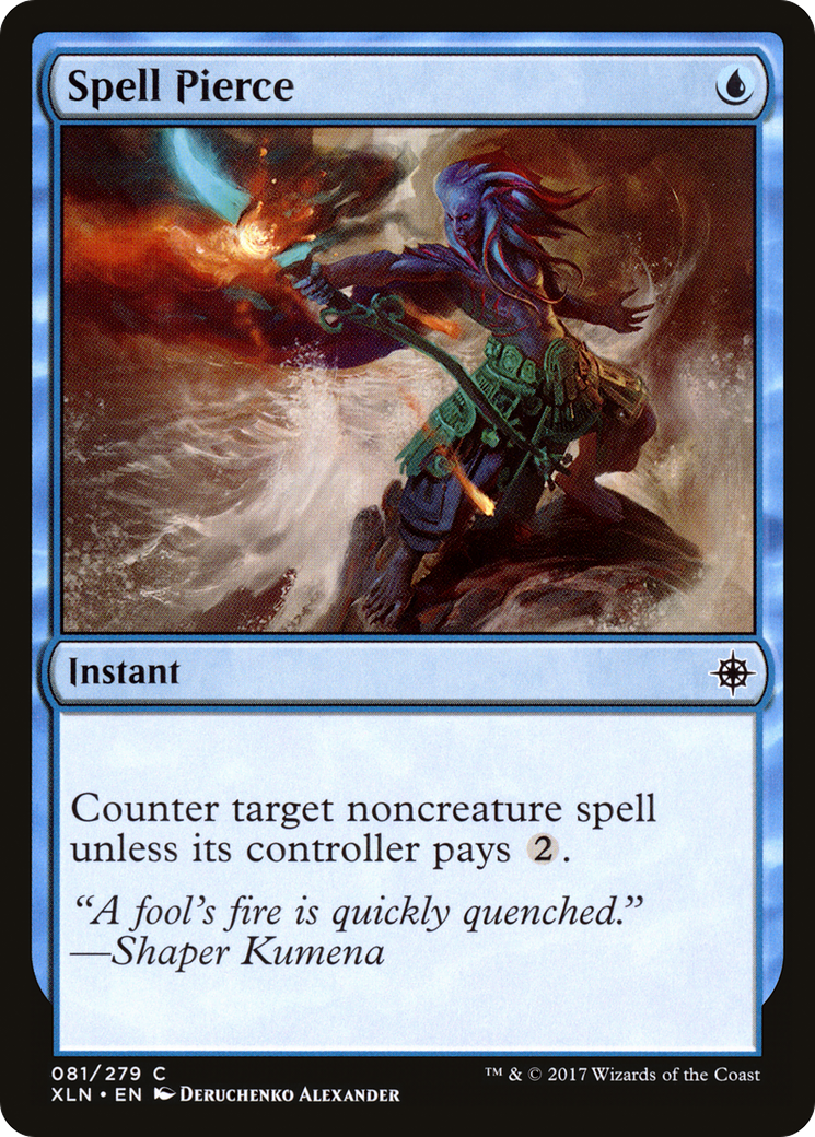 Spell Pierce (XLN-081) [Ixalan] Foil