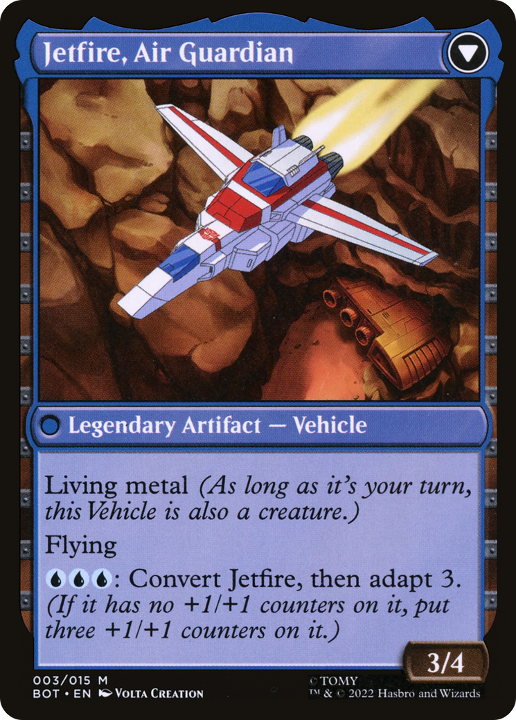 Jetfire, Ingenious Scientist (BOT-003) [Transformers]