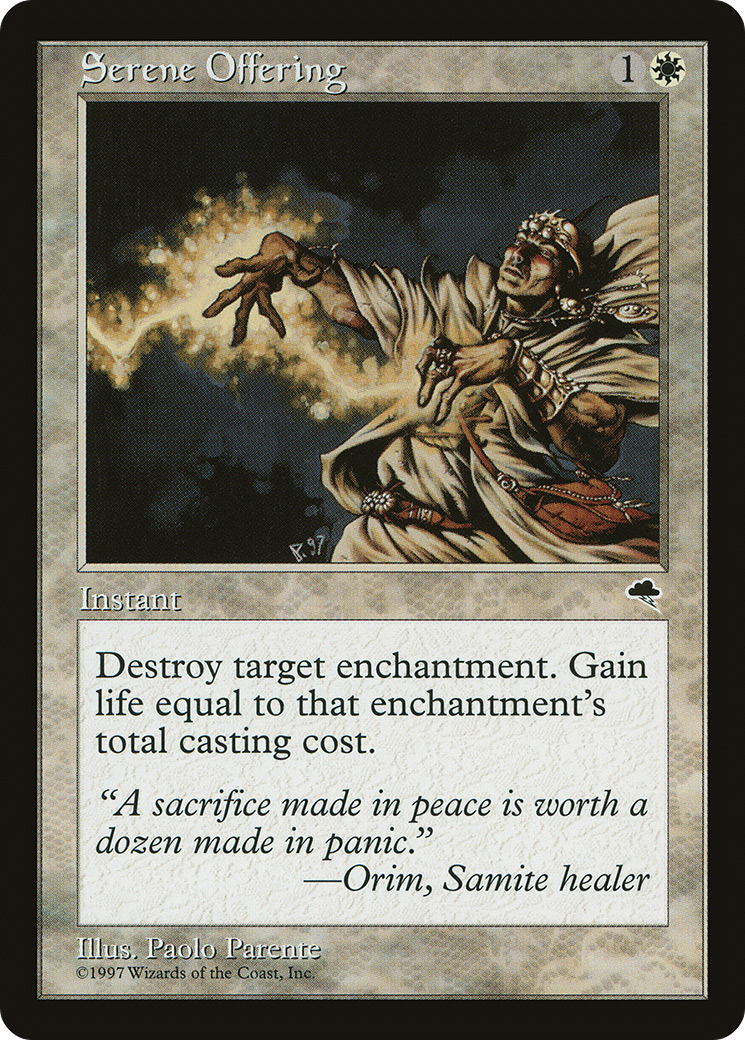 Serene Offering (TMP-040) [Tempest]