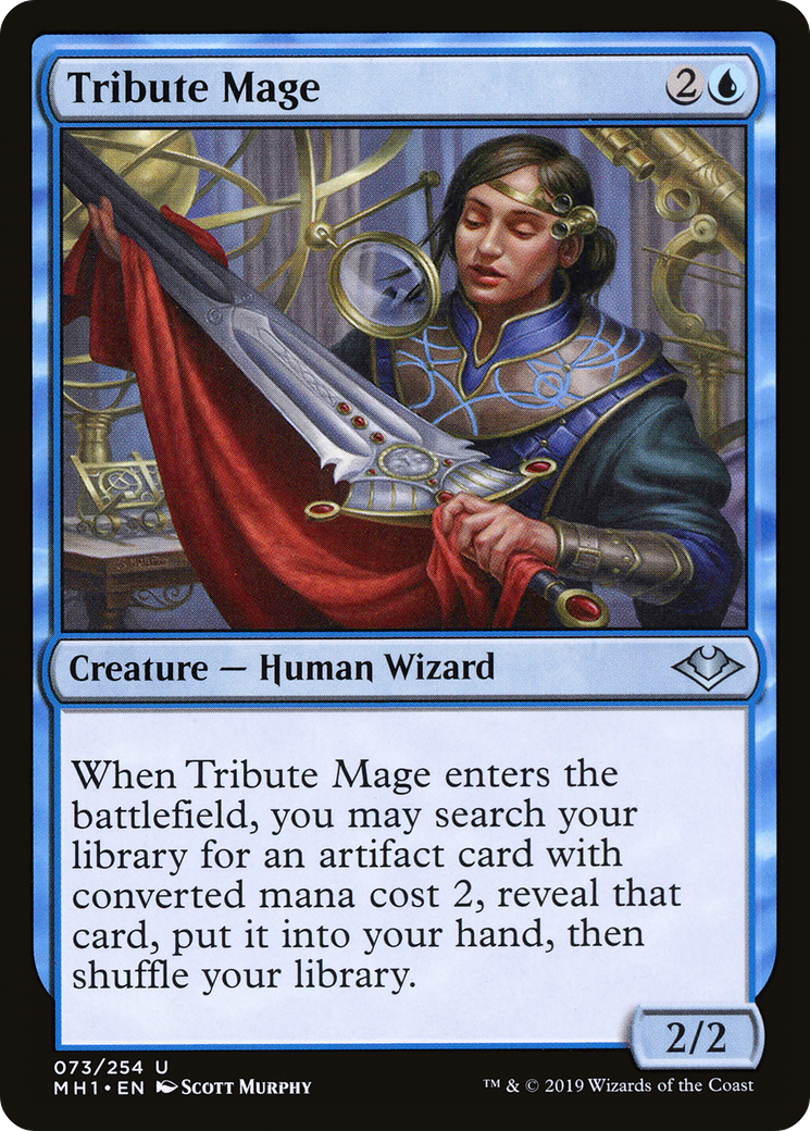Tribute Mage (MH1-073) [Modern Horizons] Foil
