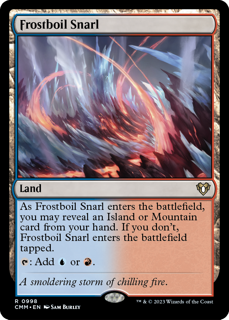 Frostboil Snarl (CMM-998) [Commander Masters]