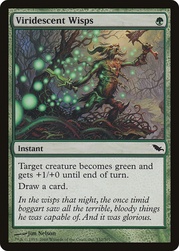 Viridescent Wisps (SHM-132) [Shadowmoor]