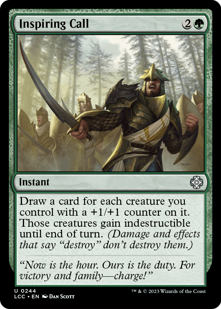 Inspiring Call (LCC-244) [The Lost Caverns of Ixalan Commander]