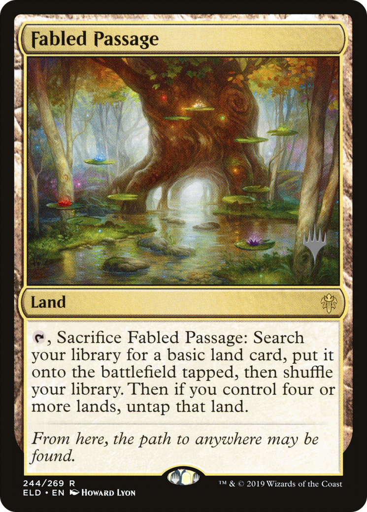 Fabled Passage (PPELD-244) [Promo Pack: Throne of Eldraine Promos]