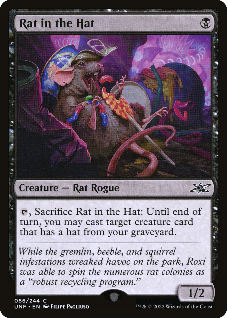 Rat in the Hat - Foil [Unfinity]