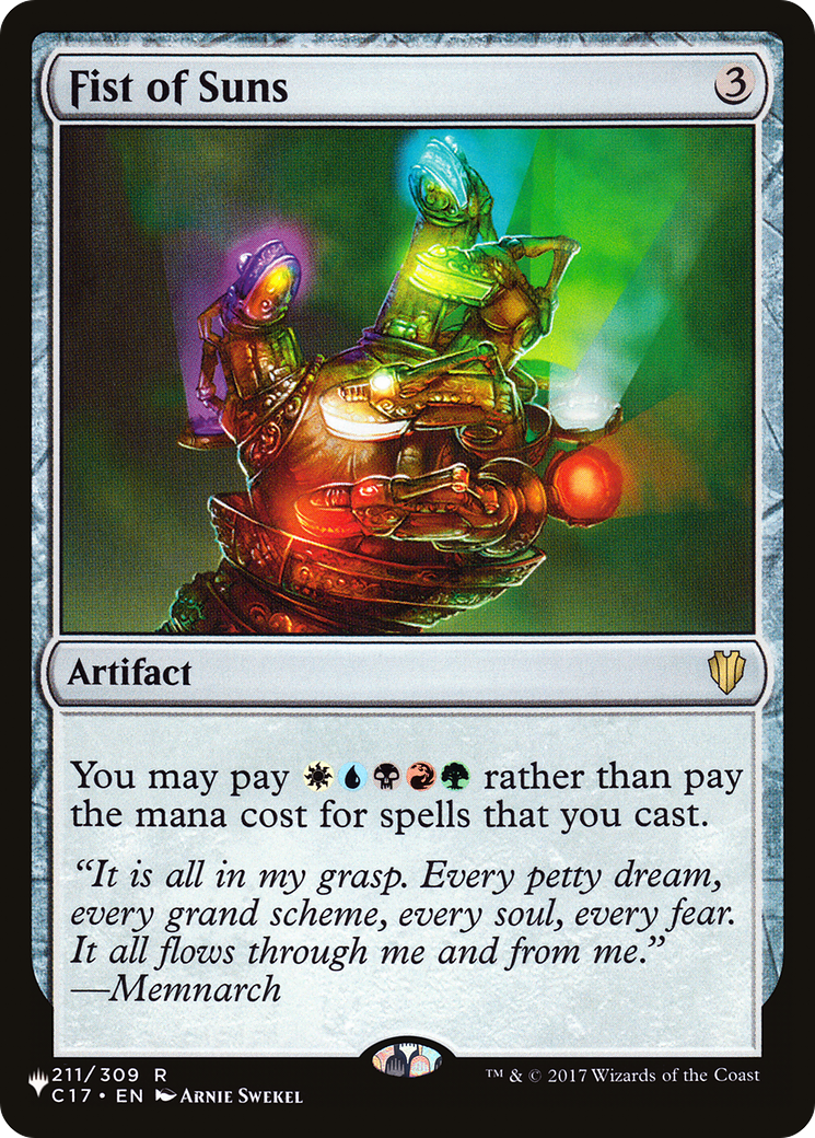 Fist of Suns (LIST-211/309) [The List]
