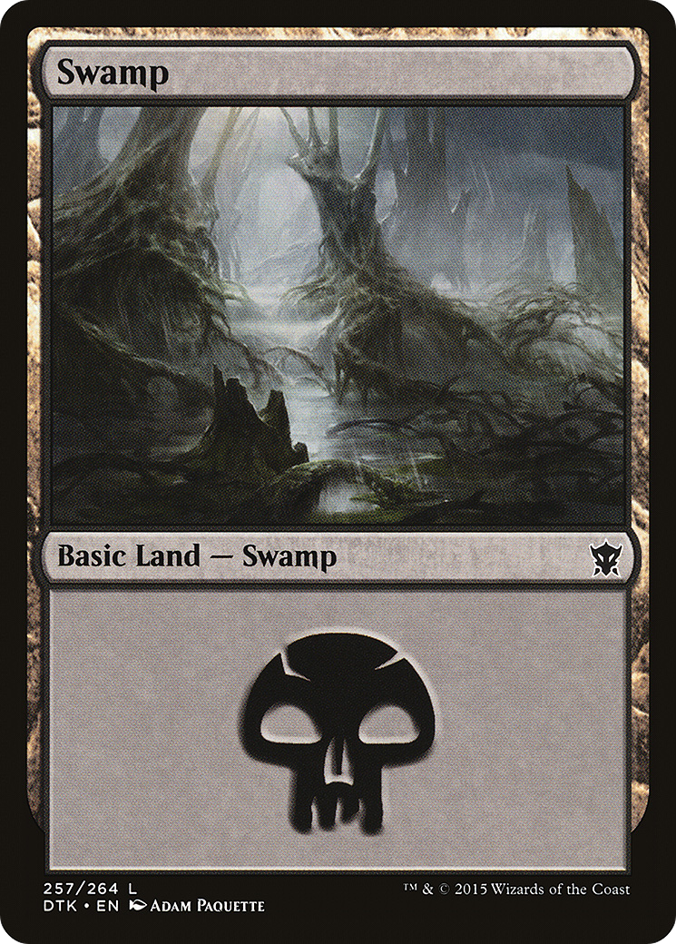 Swamp (DTK-257) [Dragons of Tarkir]