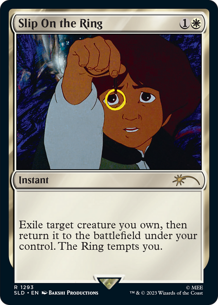 Slip on the Ring (SLD-1293) [Secret Lair Drop]