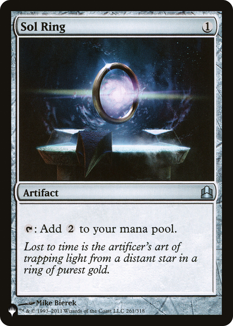 Sol Ring (CMD) (LIST-261) [The List]