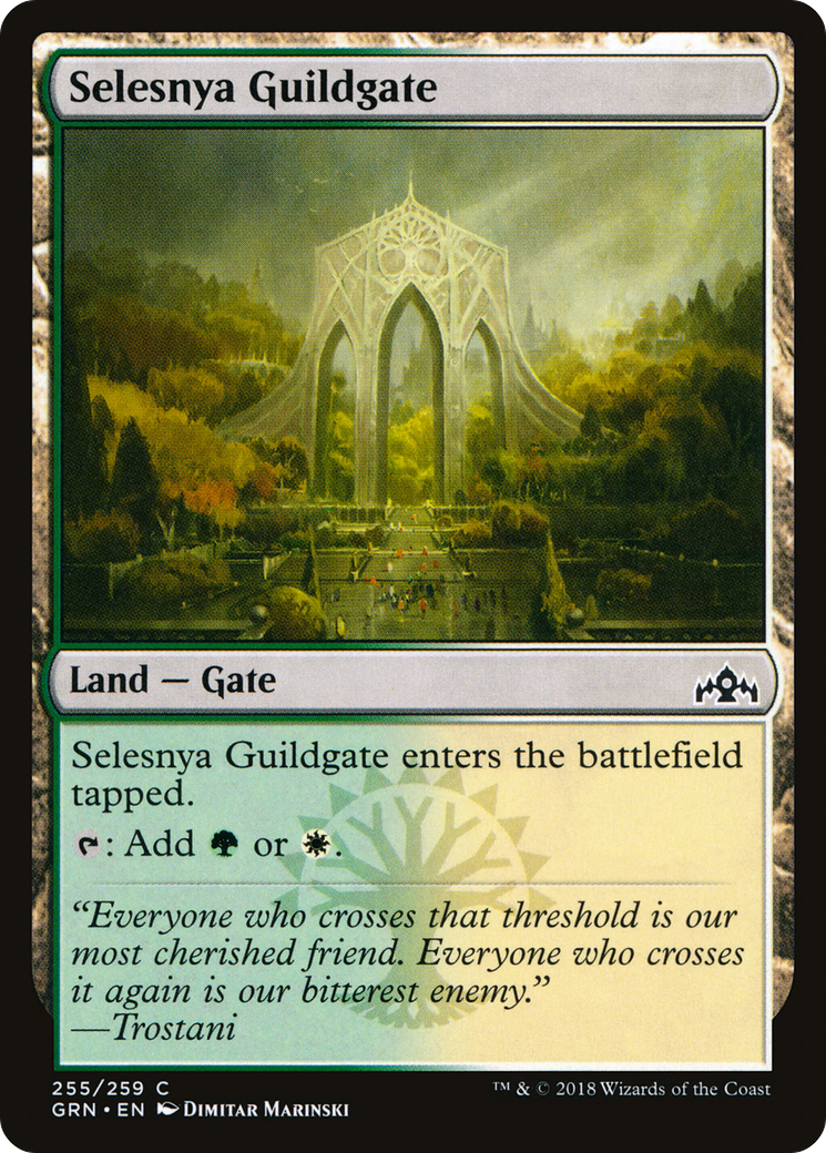 Selesnya Guildgate (GRN-255) [Guilds of Ravnica]