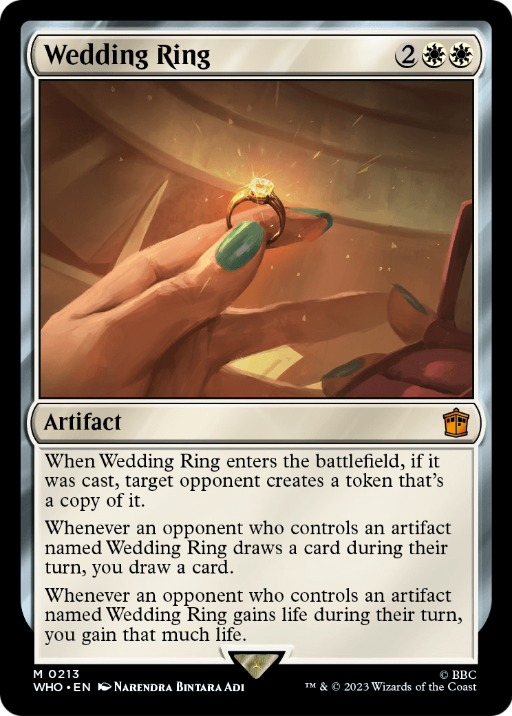 Wedding Ring (WHO-213) [Doctor Who]