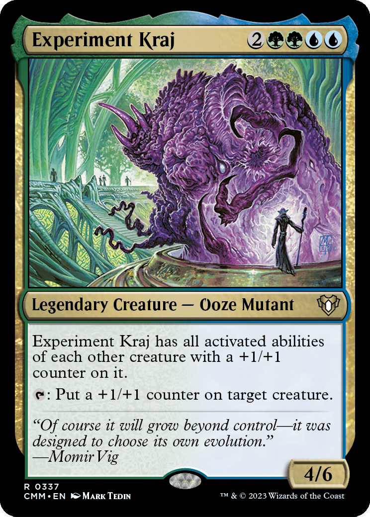 Experiment Kraj (CMM-337) [Commander Masters] Foil