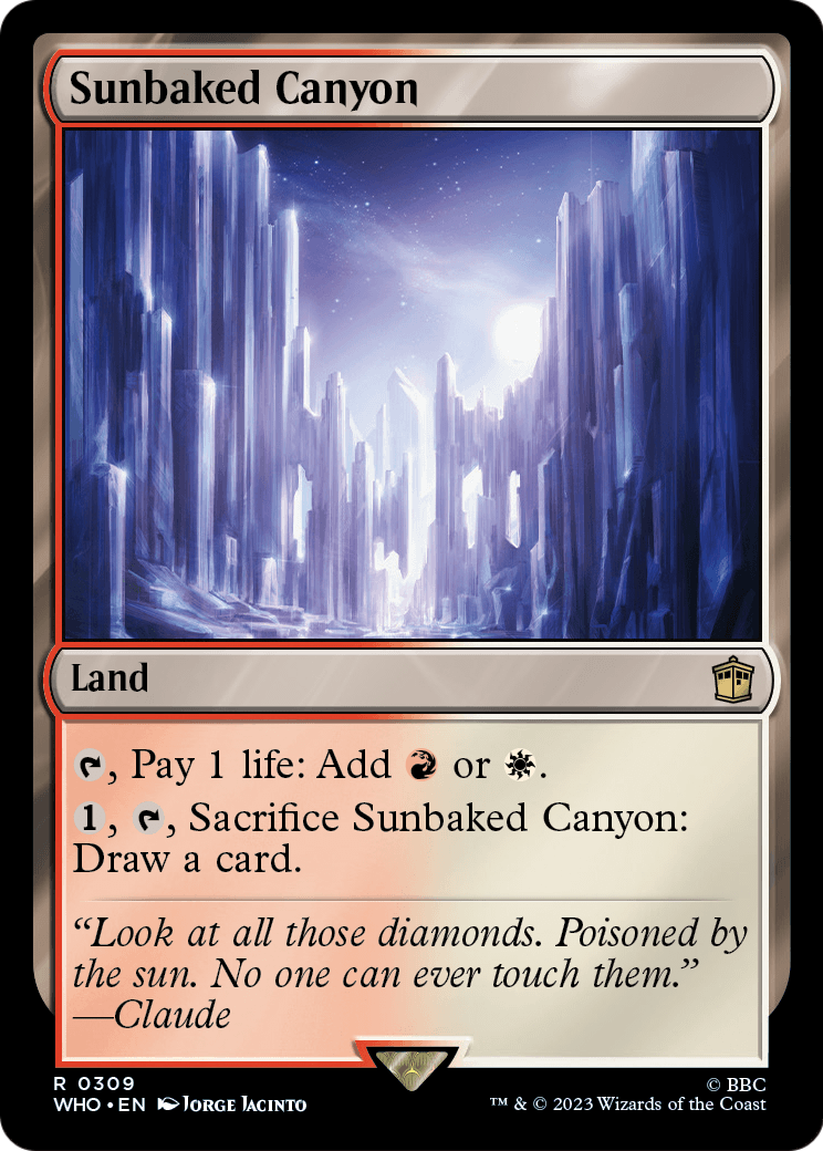 Sunbaked Canyon (WHO-309) [Doctor Who]