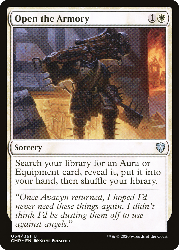 Open the Armory (CMR-034) [Commander Legends] Foil