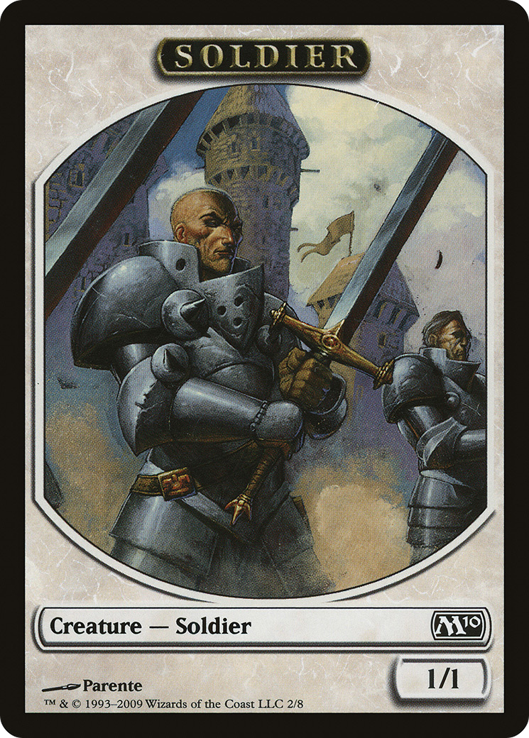 Soldier Token (M10-002) [Magic 2010 Tokens]