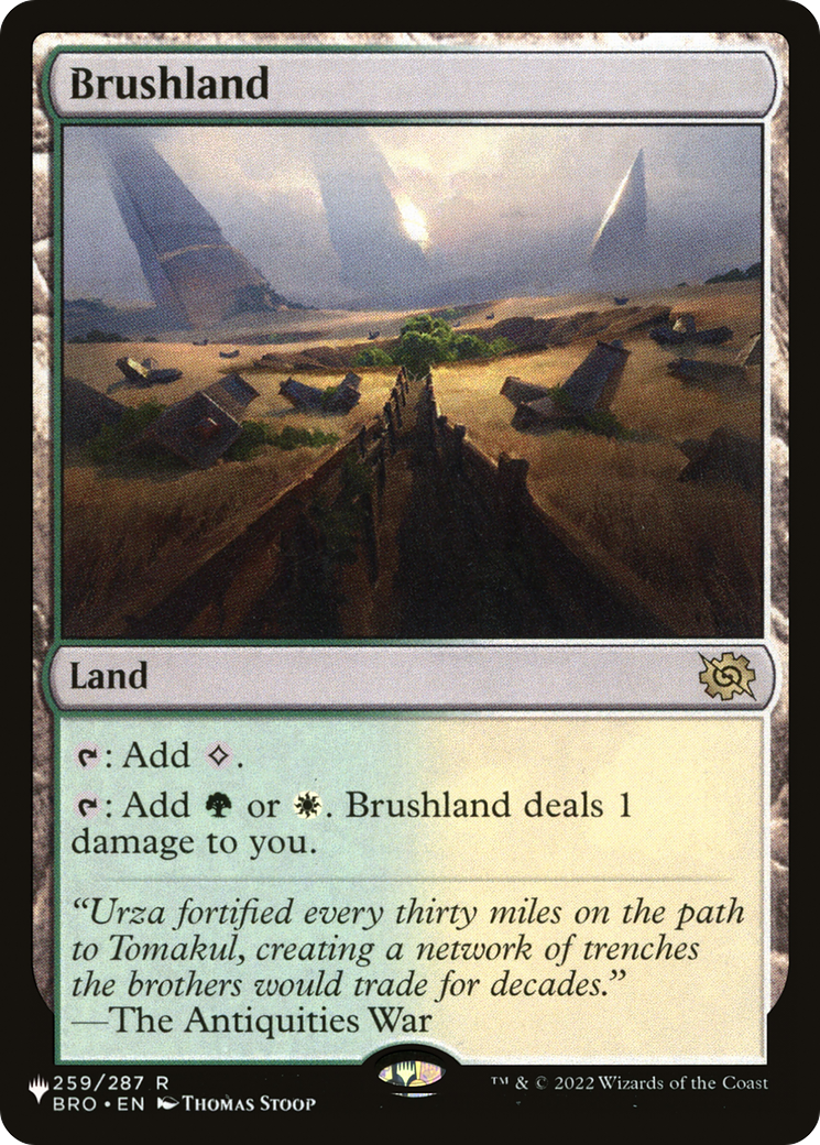 Brushland (BRO) (LIST-259/012) [The List Reprints]