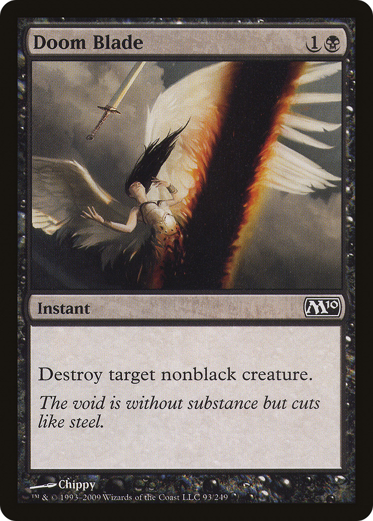 Doom Blade (M10-093) [Magic 2010] Foil