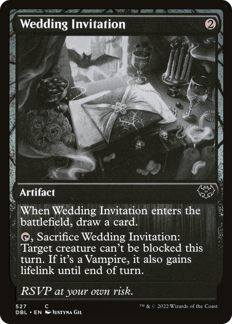 Wedding Invitation (DBL-527) [Innistrad: Double Feature] Foil