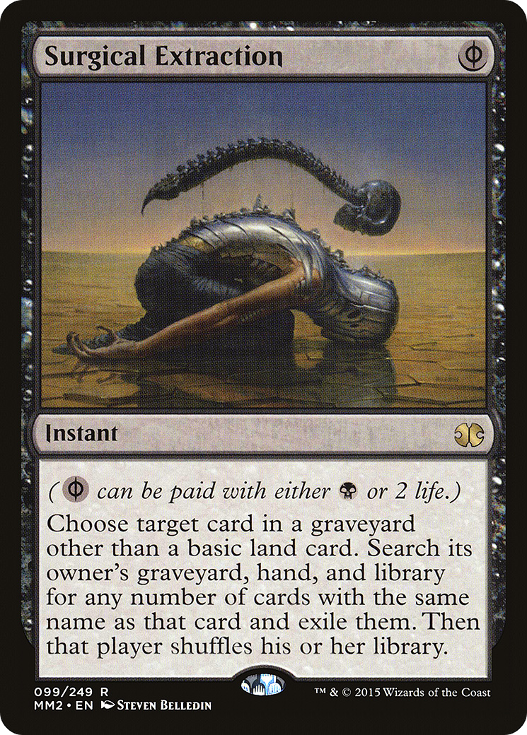 Surgical Extraction (MM2-099) [Modern Masters 2015] Foil